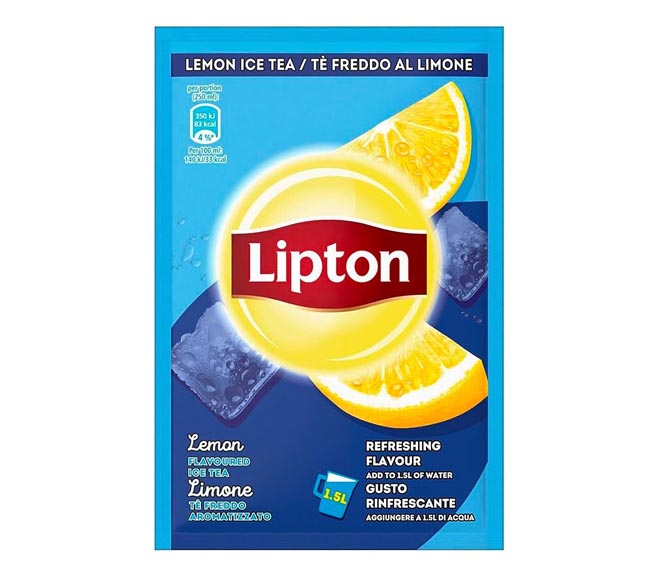 LIPTON ice tea sachet 125g – LEMON