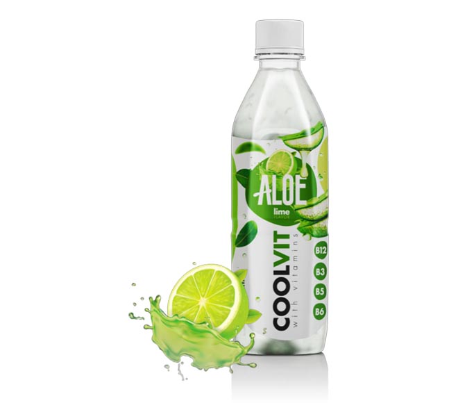 COOLVIT Vitamin Water 500ml – Aloe Lime Flavor