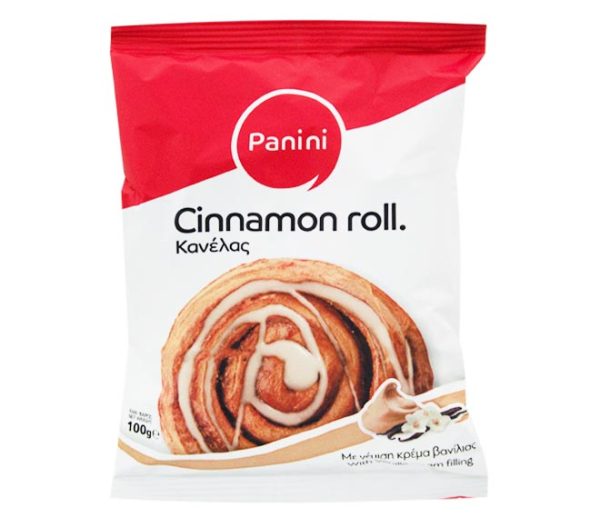 PANINI Cinnamon Roll 100g - with Vanilla cream filling