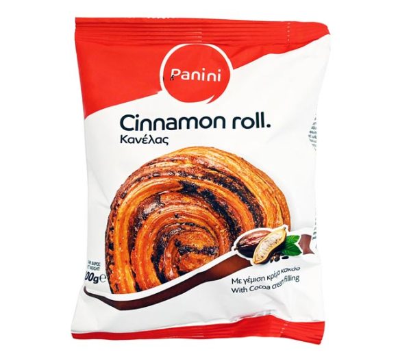 PANINI Cinnamon Roll 100g - with Cocoa cream filling