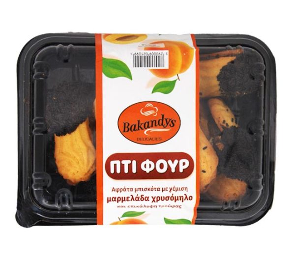 BAKANDYS Petit four biscuits 400g - Apricot Filling
