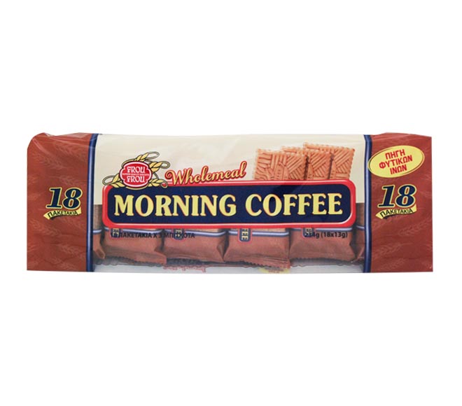 FROU FROU morning coffee wholemeal 18packs 234g