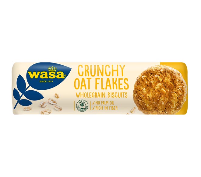 WASA Crunchy Oat Flakes Wholegarin Biscuits 250g