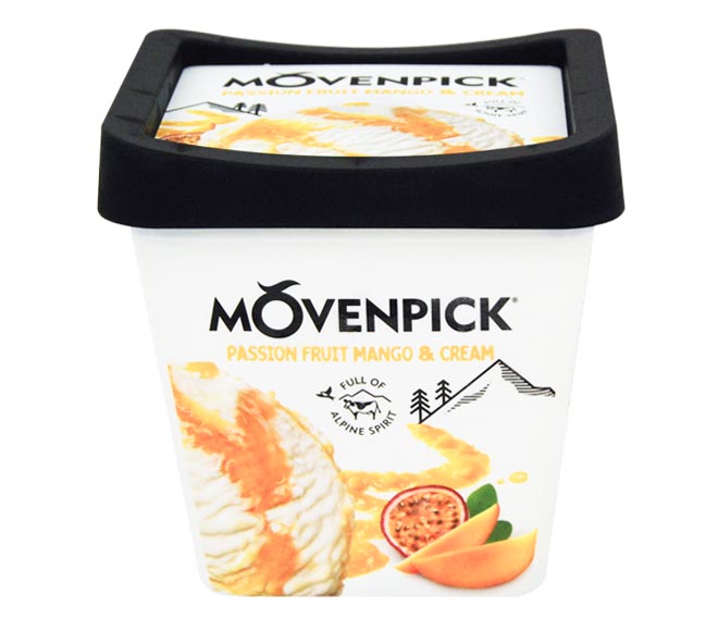 ice cream MOVENPICK 500ml – Passion Fruit Mango & Cream