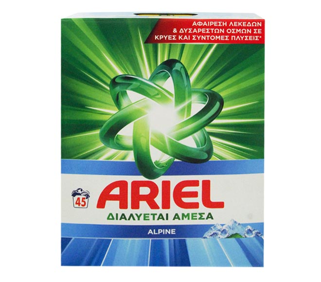 ARIEL powder 45 washes 2.925kg – Alpine