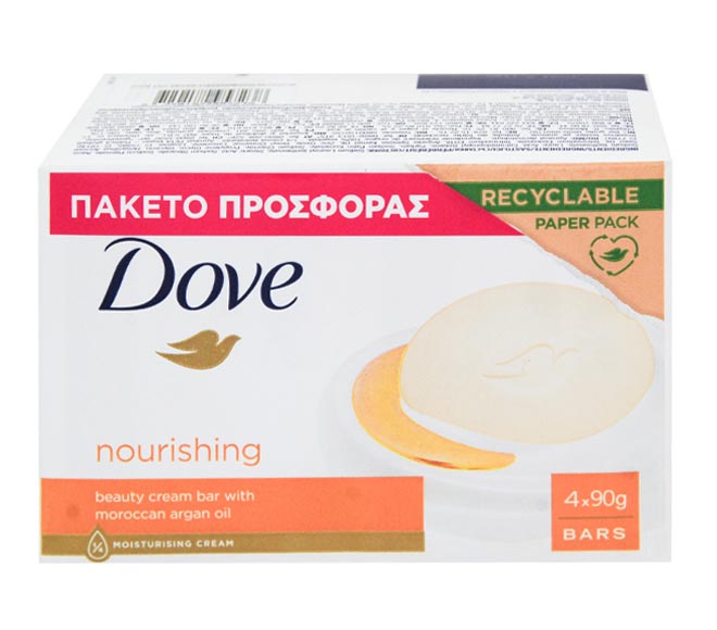 DOVE soap bar nourishing 4x90g