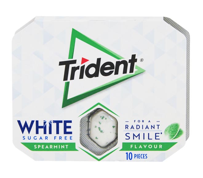 gum TRIDENT White spearmint sugar free 17g