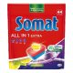 SOMAT dishwasher detergent All in 1 Extra 44 tabs 730.4g