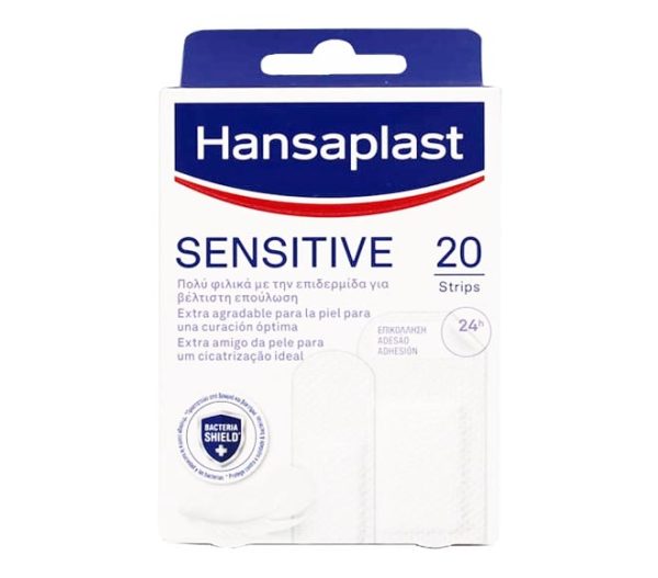 HANSAPLAST bandages Sensitive 20 strips
