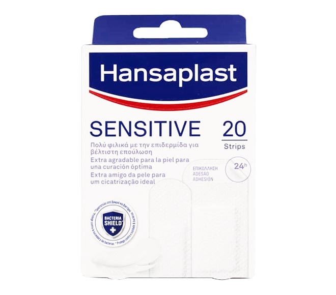 HANSAPLAST bandages Sensitive 20 strips