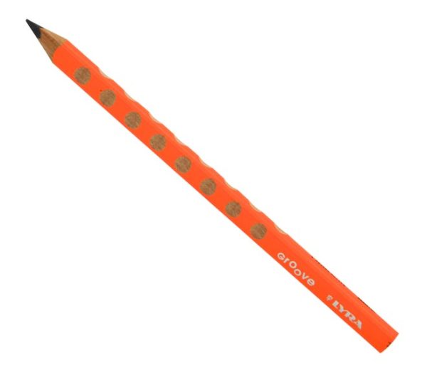 pencil LYRA Groove Giant Neon HB/2 - Orange