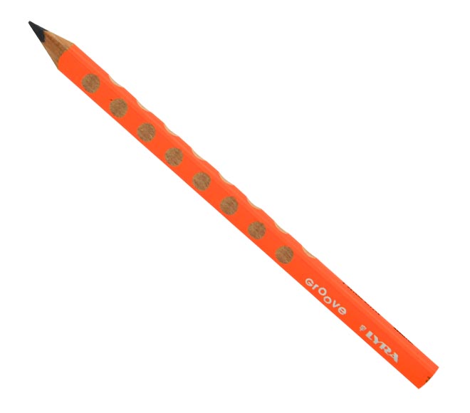 pencil LYRA Groove Giant Neon HB/2 – Orange