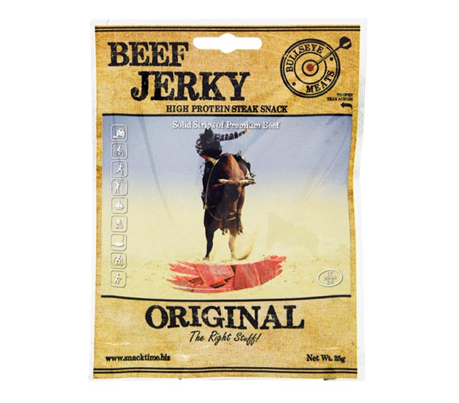 BULLSEYE Beef Jerky 25g – Original