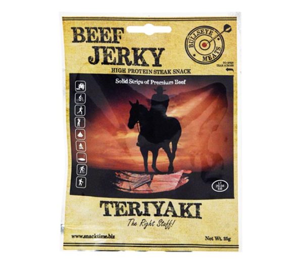BULLSEYE Beef Jerky 25g - Teriyaki
