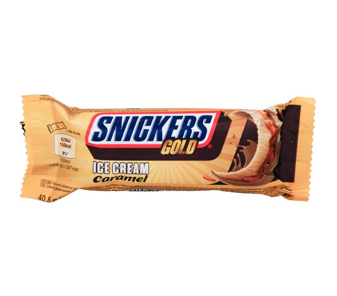 ice cream SNICKERS Gold 40.8g – Caramel