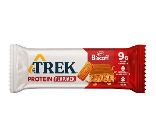 TREK Protein 9G Flapjack 50g - Lutus Biscoff