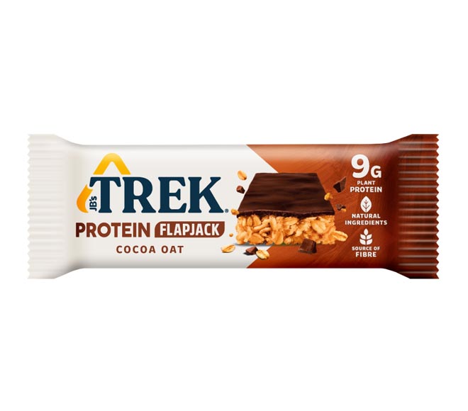TREK Protein 9G Flapjack 50g – Cocoa Oat