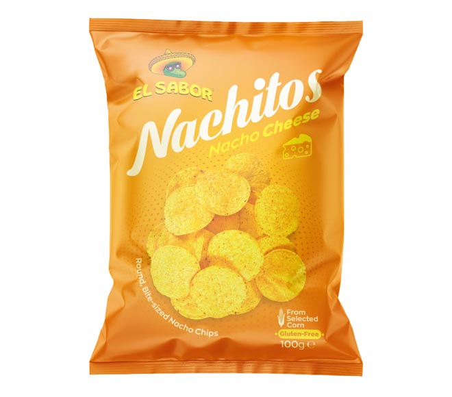 EL SABOR Nachitos chips 100g – Cheese