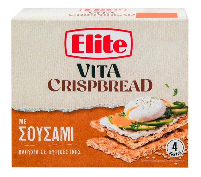 ELITE Vita crispbread 240g (4x60g) – Sesame Seeds