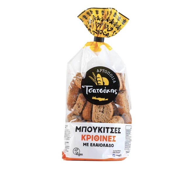 TSATSAKIS small rusk bites with barley 400g