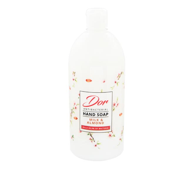 DOR Liquid handsoap antibacterial 1100ml – Milk & Almond