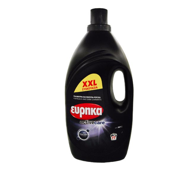 EUREKA active care liquid for black & dark garments XXL Pack 77 washes 3.5L