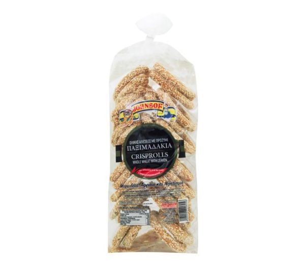 JOHNSOF Crisprolls whole wheat with leaven 250g
