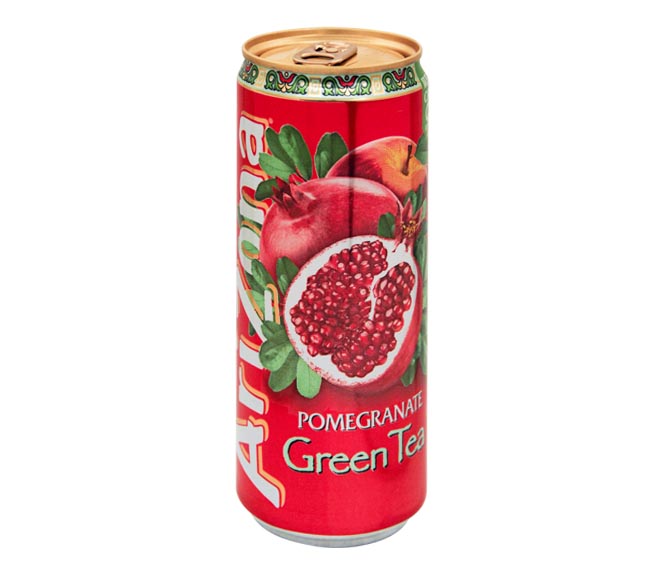 ARIZONA ice tea GREEN 330ml – POMEGRANATE