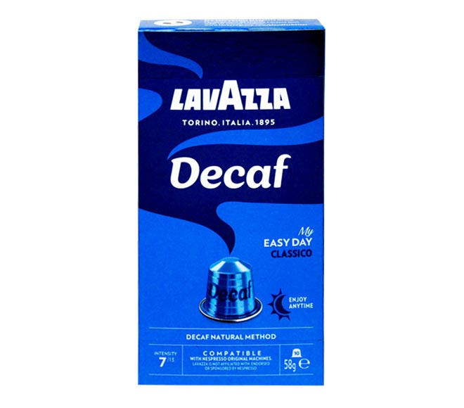 LAVAZZA Espresso Decaf 58g – (10 caps – intensity 7)