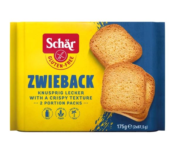 SCHAR Gluten Free Crackers 175g - Zwieback