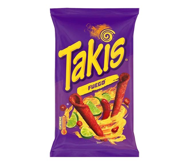 TAKIS fried corn snack 100g – Fuego