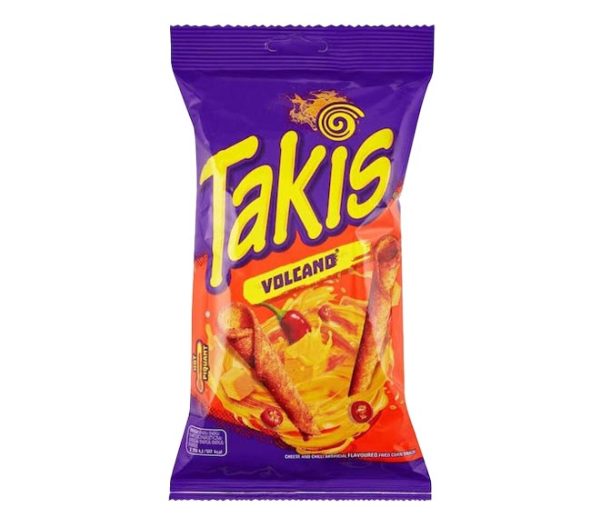 TAKIS fried corn snack 100g - Volcano