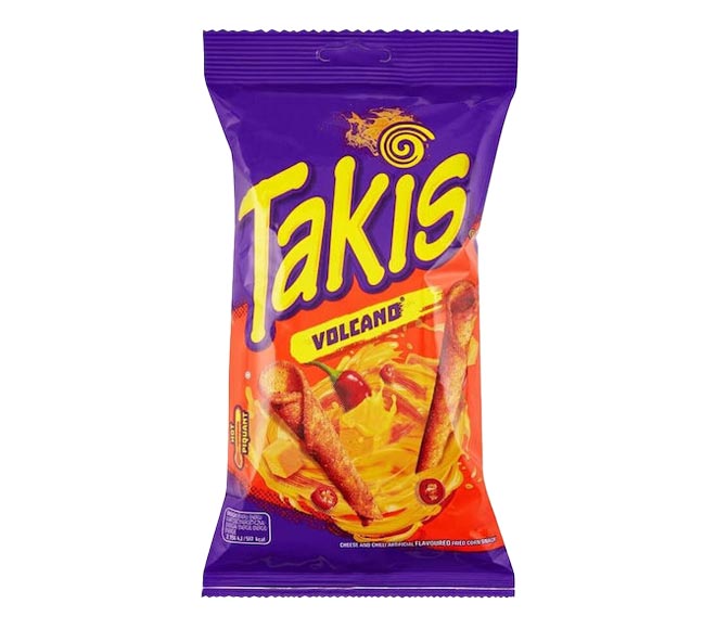 TAKIS fried corn snack 100g – Volcano