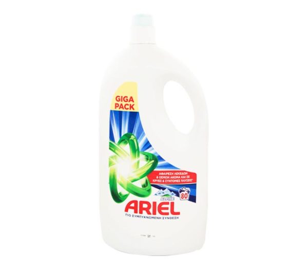 ARIEL liquid 80 washes 3600ml - Alpine