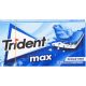 gum TRIDENT max pepermint flavour sugar free 27g