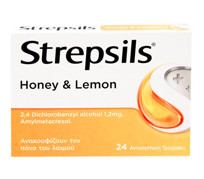 STREPSILS Honey & Lemon 24 tabs