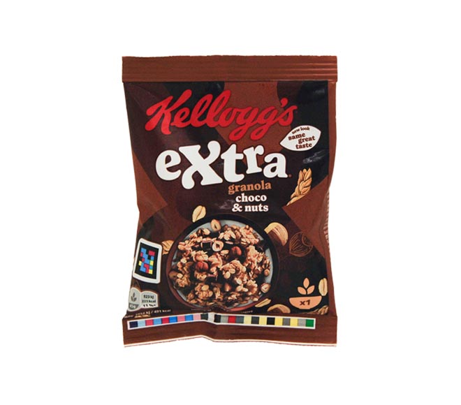 granola KELLOGGS extra Choco & Nuts pouch 45g