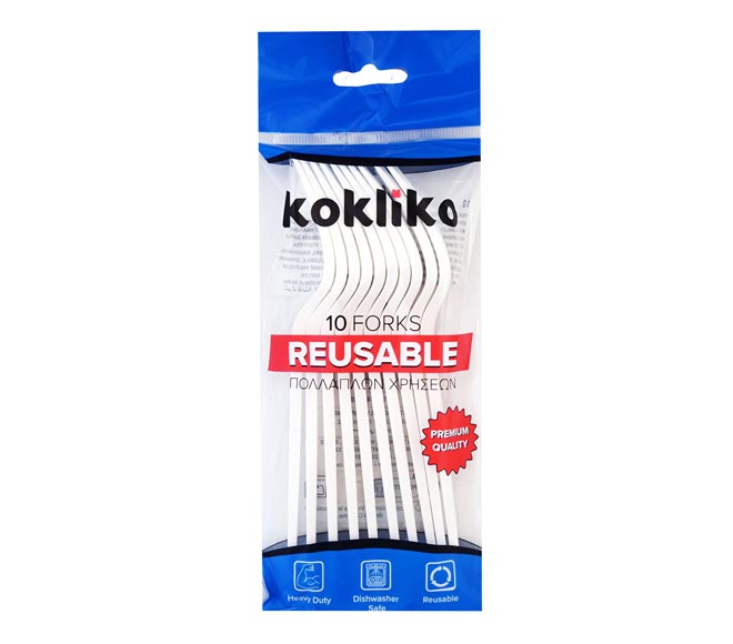 cutlery KOKLIKO Reusable forks 10pcs