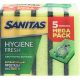 sponges scourer SANITAS hygiene fresh 5pcs