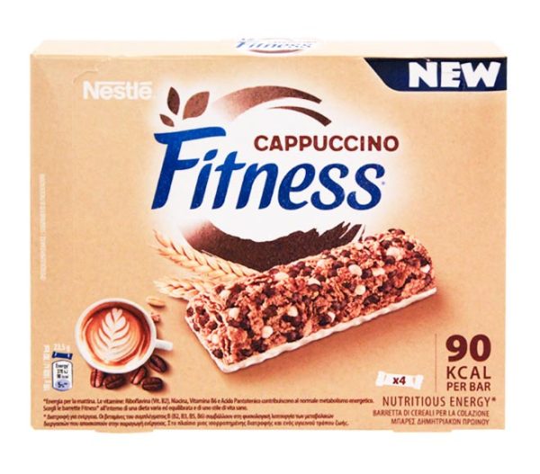 NESTLE Fitness bars cappuccino 4x23.5g