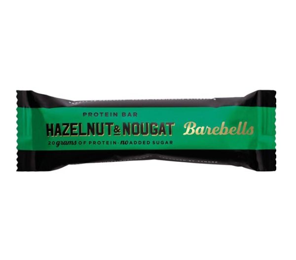 BAREBELLS bar protein 20 grams 55g - Hazelnut & Nugat