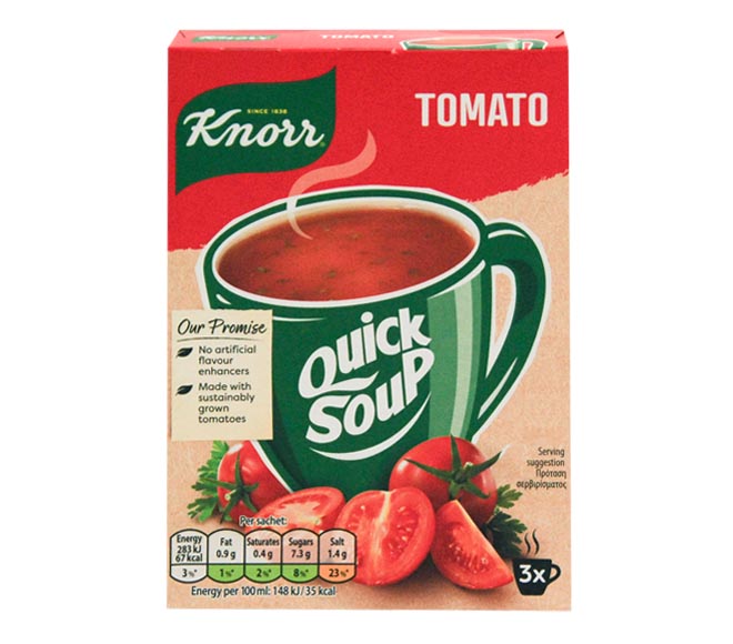 soup KNORR Quick Soup 3x20g – Tomato