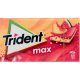 gum TRIDENT max peach watermelon flavour sugar free 27g