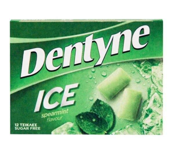 gum DENTYNE ICE spearmint flavour sugar free 16.8g
