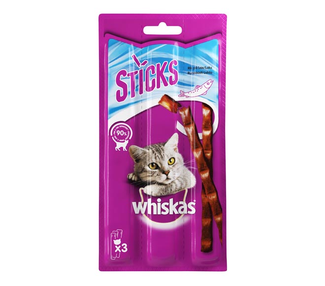 cat WHISKAS sticks salmone 18g