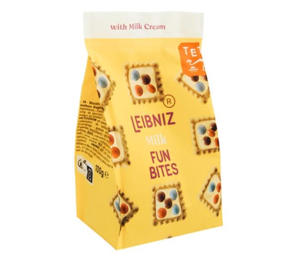 LEIBNIZ Milk fun bites biscuits 100g - milk cream