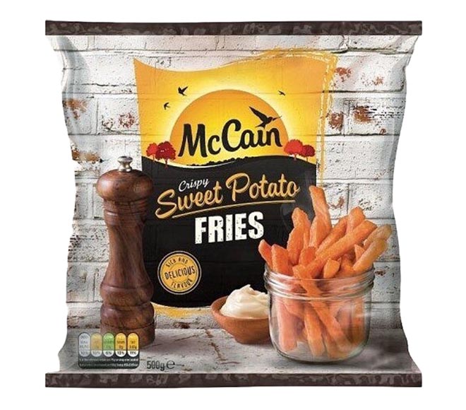 McCAIN sweet potatoes crispy fries 500g