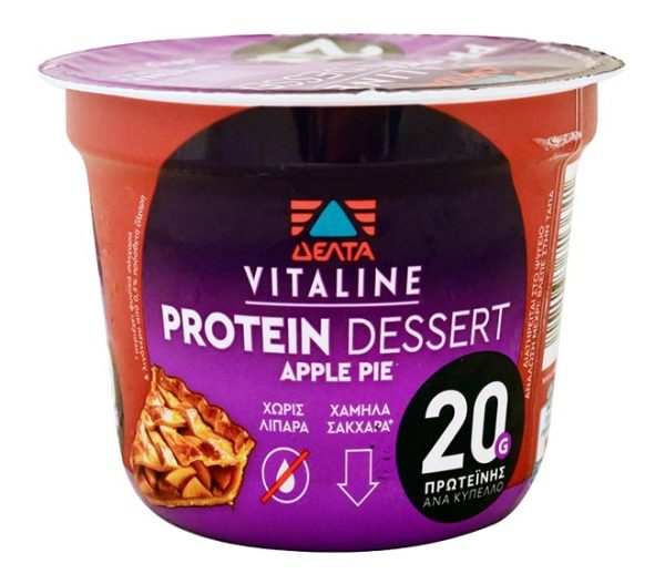dessert DELTA Vitaline protein 20G 240g - Apple Pie