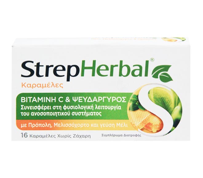 STREPHERBAL Honey & Propolis 16 tabs