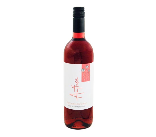 LOEL ANTHEA medium dry rose wine 750ml